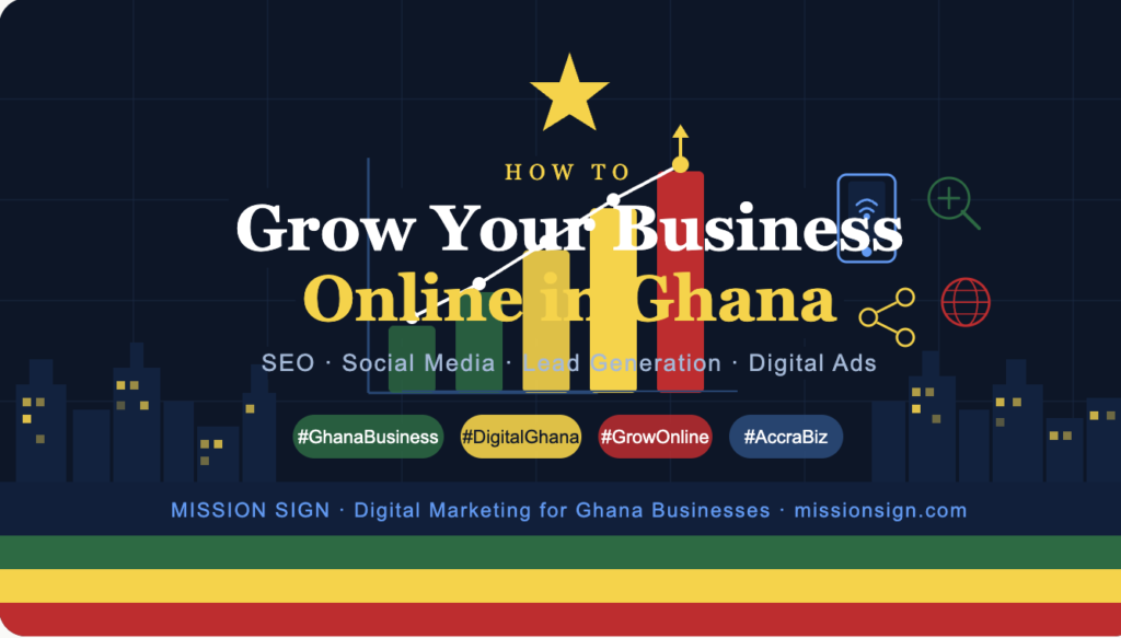 How to Grow a Business Online in Ghana