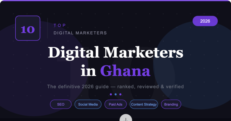Top 10 Digital Marketers in Ghana