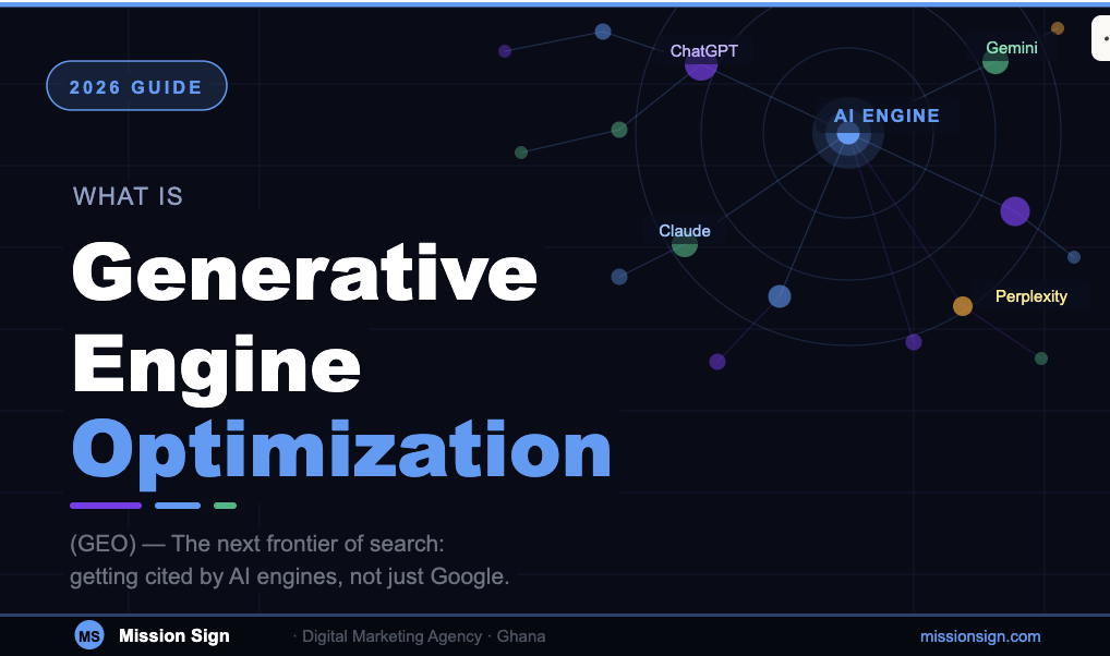 What is Generative Engine Optimization (GEO) and Why Every Ghana Business Needs It
